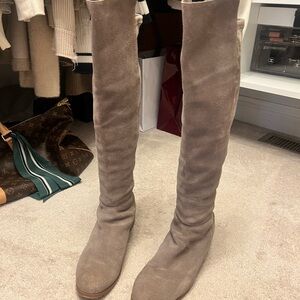 Sole Society Suede Knee High Boots Size 8.5